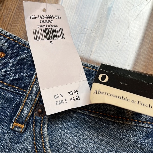 Abercrombie & Fitch denim mink skirt - Picture 8 of 9